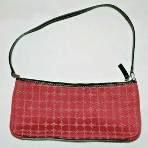 Kate Spade Vintage Dusty Rose Logo Shoulder Bag